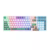 ONIKUMA 98 Gombos USB Mechanikus Billentyűzet (Fehér) (G38 Wired White)