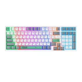   ONIKUMA 98 Gombos USB Mechanikus Billentyűzet (Fehér) (G38 Wired White)