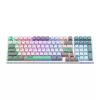 ONIKUMA 98 Gombos USB Mechanikus Billentyűzet (Fehér) (G38 Wired White)