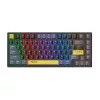 ONIKUMA G52 82 Gombos USB Vezetékes Mechanikus Billentyűzet (G52 Wired Black)