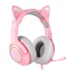 ONIKUMA K9 gaming fejhallgató (rózsaszín)