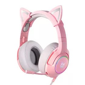 ONIKUMA K9 gaming fejhallgató (rózsaszín)