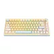 Onikuma MT707 gamer billentyűzet (sárga)