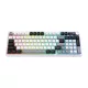 Onikuma MT902 2,4 GHz-es gamer billentyűzet (fekete-fehér)