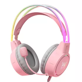 ONIKUMA X15 Pro gaming fejhallgató (rózsaszín)