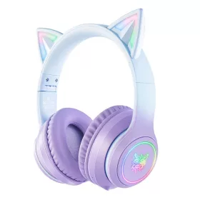 ONIKUMA B90 Gamer fejhallgató (Kék/Lila)