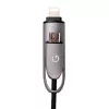EnerGea Lumina Drive (3.4A) autós töltő (gunmetal)