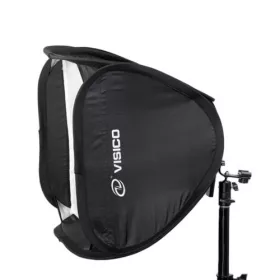   Visico EasyBox softbox - 40x40cm + műanyag rendszervaku tartó