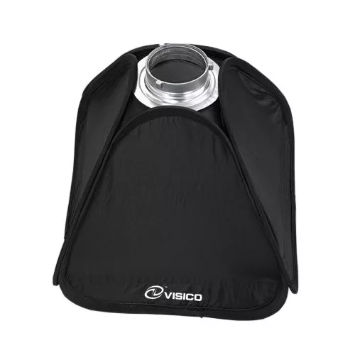 Visico EasyBox softbox - 60x60cm + méhsejtrács (Bowens bajonett)