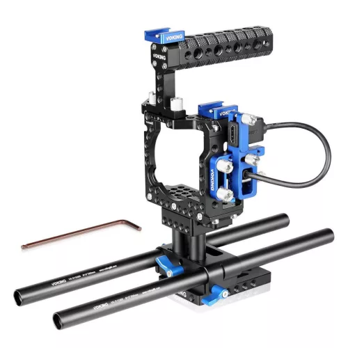 Meike VK-A6500B rig cage - Sony A6500