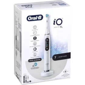   Oral-B elektromos fogkefe iO sorozat 9N forgó/oszcilláló/pulzáló, Alabaster (fehér)