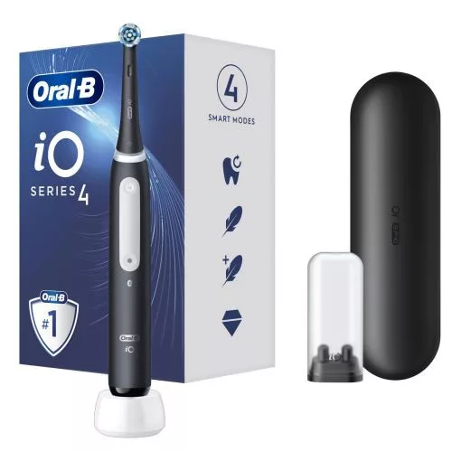 Oral-B elektromos fogkefe iO sorozat 4 – utazó tok Matt (fekete)
