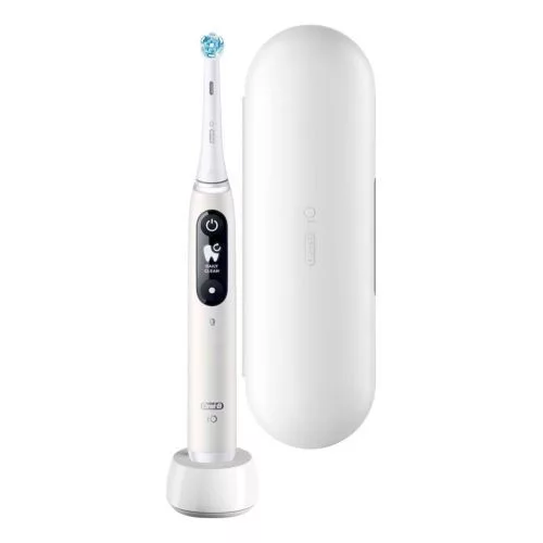 Oral-B elektromos fogkefe iO sorozat 6 – utazó tok (fehér)