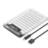 Orico 2,5" Külső Merevlemez Ház USB 3.0 Csatlakozással (2139U3-V1-CR-EP)