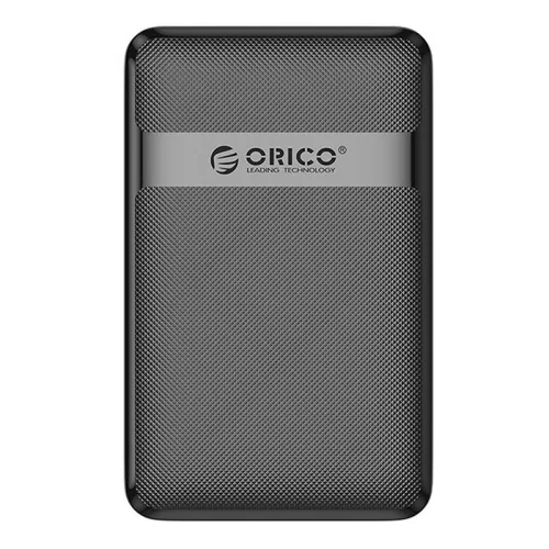 Orico 2.5" HDD/SSD Ház, 5Gbps USB-A Csatlakozó (2577U3-V1-BK-EP-IP)