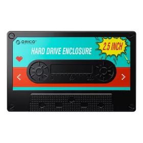   Orico 2.5" HDD/SSD Ház USB 3.0 Csatlakozó (2580U3-V1-BK-EP-IP)