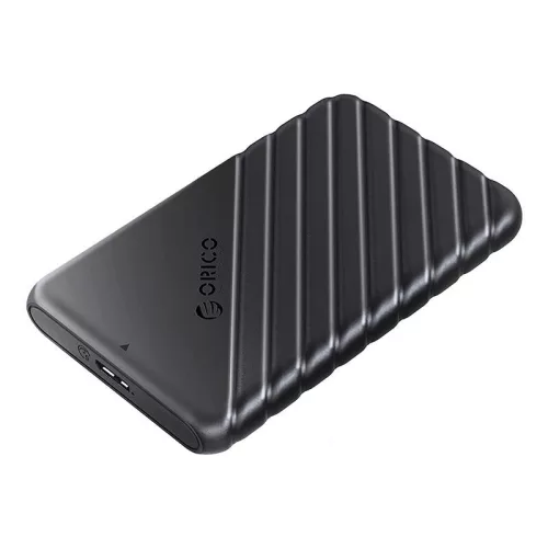 Orico 2.5" HDD/SSD Ház, 5Gbps USB-A Csatlakozó (25PW1-U3-BK-EP-IP)