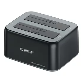   Orico HDD/SSD Dokkolóállomás klónozó Funkcióval, USB 5Gbps (6829C3-V1-EU-BK-BPIP)