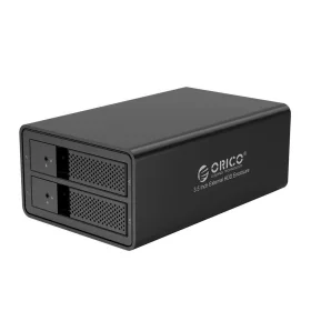 Orico 3.5" USB 3.0 Külső Ház 2 HDD (9528U3-EU-BK-BP)