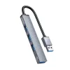 Orico 4 Portos USB 3.0 Adapter HUB (AH-A13-GY-BP)