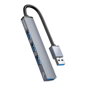   Orico 4 Portos USB 3.0 Elosztó Adapter (Szürke) (AH-A13-GY-EP-IP)