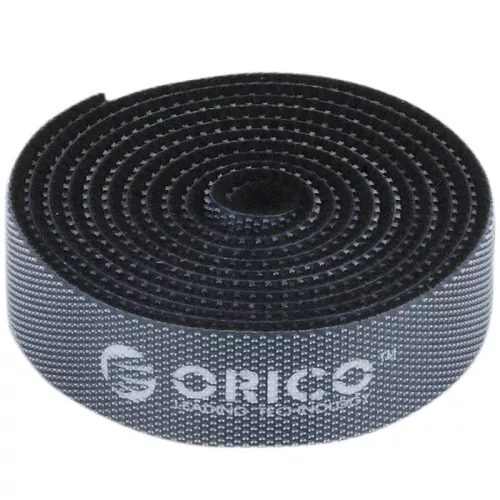 Orico - 1m (Fekete) tépőZáras Kábelrendező szalag (CBT-1S-BK)