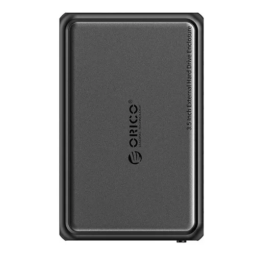 Orico 2.5"/3.5" HDD/SSD Ház, 5Gbps USB-A/B Csatlakozó (DDL35-U3-EU-BK-BP-IP)