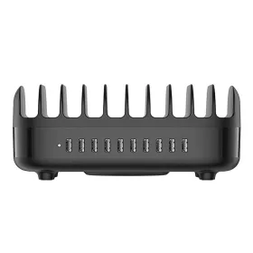   Orico 10 Portos USB-A Okos Töltőállomás (Fekete) (DUK-10P-V1-EU-BK-BP)