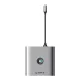 Orico 8in1 HDMI 4K USB-C Adapter 100W PD (FAX3-8P-GY-EP-IP)