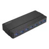 Orico 7 Portos USB 3.0 Elosztó (Fekete) (H7928-U3-V1-EUBKBPIP)