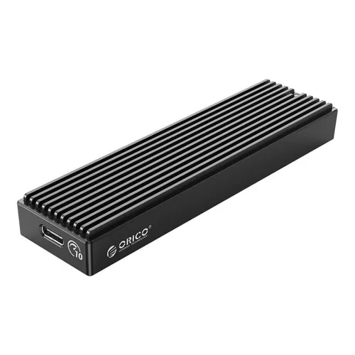 Orico NVME M.2 SSD Ház, 10 Gbps, USB-A És /USB-C Csatlakozó (M2PV-C3-BK-BP-IP)