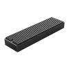 Orico NVME M.2 SSD Ház - USB-C 3.1 Gen.2 (Fekete) (M2PV-C3-BK-EP)