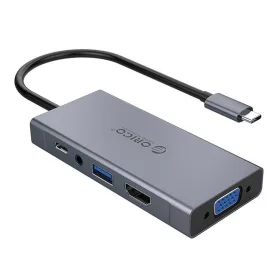 Orico 5in1 HDMI 4K USB-C HUB Adapter (MC-U501P-GY-BP)