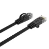 Orico Lapos Cat.6 Ethernet Hálózati Kábel - 1m (Fekete) (PUG-C6B-10-BK-EP)