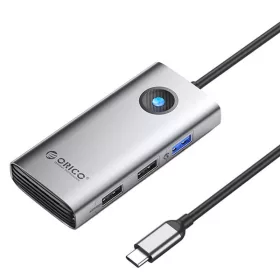   Orico Type-C 5in1 Multifunkciós Dokkolóállomás (PW11-5P-GY-EP)
