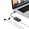 Orico USB 2.0 Külső Hangkártya 10cm Kábellel (SC2-BK-EP)