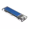 Orico M.2 NVME SSD Ház USB-C 3.1 Gen.2 10Gbps (TCM2-C3-BL-BP-IP)