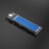 Orico NVME M.2 SSD Ház USB-C 3.1 Gen.2 10 Gbps (Kék) (TCM2-C3-BL-BP)