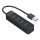 Orico TWU3 USB to 4x USB 3.0 Hub Adapter (fekete)