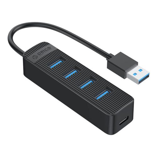 Orico TWU3 USB to 4x USB 3.0 Hub Adapter (fekete)