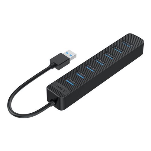 Orico TWU3 USB to 7x USB 3.0 Hub Adapter (fekete)