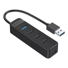   Orico USB 3.0 És 3x USB 2.0 Elosztó Adapter (TWU32-4A-BK-EP-IP)