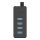 Orico W5P-030 USB to 4x USB 3.0 Hub Adapter (fekete)