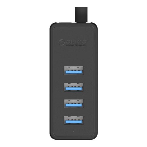 Orico W5P-030 USB to 4x USB 3.0 Hub Adapter (fekete)