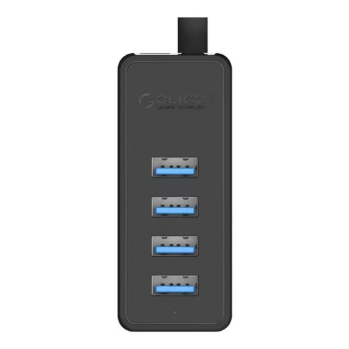 Orico 4 Portos USB 3.0 Elosztó Adapter (W5P-U3-100-BK-EP-IP)