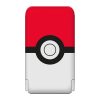 OTL magnetic powerbank 5000mAh, USB-C 15W, Pokémon Pokéball állvánnyal (piros-fehér)