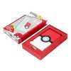 OTL magnetic powerbank 5000mAh, USB-C 15W, Pokémon Pokéball állvánnyal (piros-fehér)