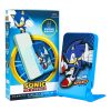 OTL magnetic powerbank 5000mAh, USB-C 15W, Sonic The Hedgehog állvánnyal (kék)