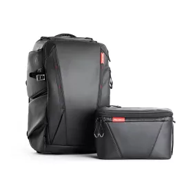   PGYTECH OneMo 25L Kamera Hátizsák + Fotós Válltáska (Alkony-Fekete)