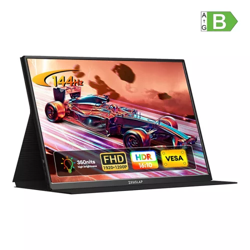 ZEUSLAP P16 Ultra 16 hüvelykes, 144Hz-es hordozható monitor